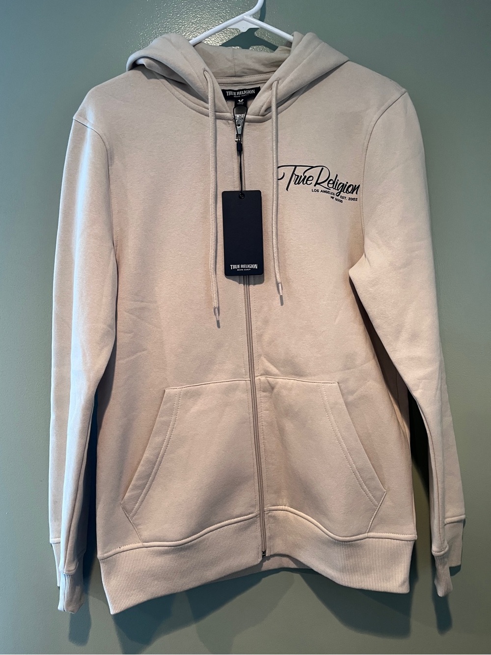 Men’s True Religion Zip-Up Hoodie Jacket